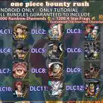 Limited Unit Selection 💎OPBR - Global Server- 5000 Diamonds + 1200 4-star Crystal Frags - ANDROID ONLY💎