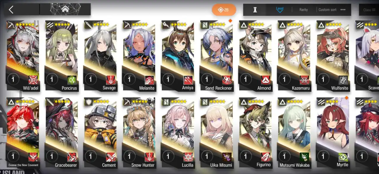 Arknights Exusiai Account