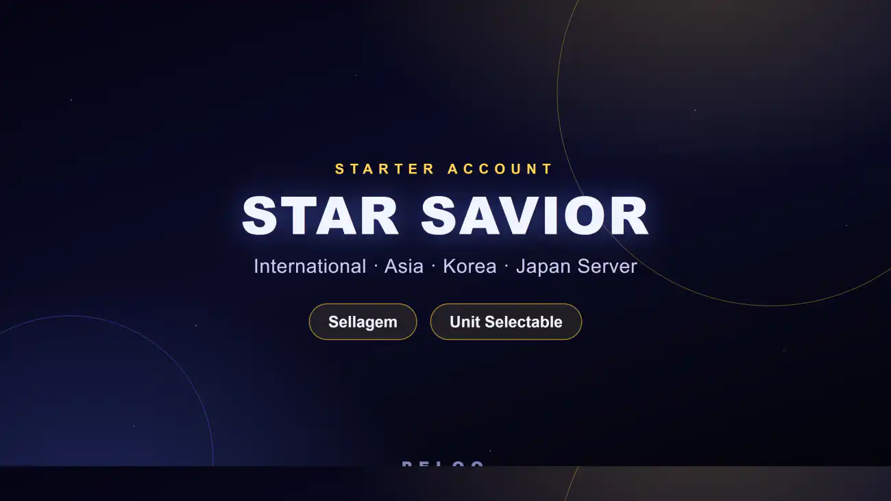 Star Savior starter accounts — PELOQ