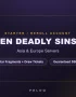 The Seven Deadly Sins: Origin starter account for the Asia and Europe servers — Star Fragments, draw tickets and a guaranteed SSR — PELOQ