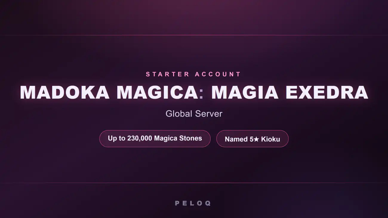 Madoka Magica Magia Exedra Global accounts on PELOQ — Devil Homura, Ultimate Madoka and Magica Stones